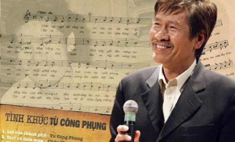 Nhạc sĩ Từ Công Phụng và những cung bậc tình yêu nhân từ với thông điệp “cám ơn và xin lỗi”