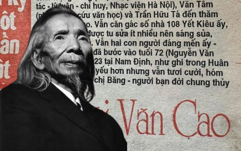 Với âm nhạc, có lúc Văn Cao “ly thân” nhưng không “ly dị”