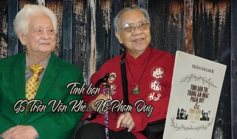 Chuyện về tình bạn vượt không gian, thời gian của Trần Văn Khê “ngăn nắp” và Phạm Duy “bừa bãi”
