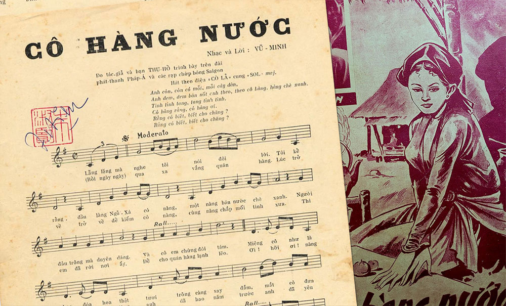 Nhạc sĩ Vũ Huyến và ca khúc Cô Hàng Nước thập niên 1950