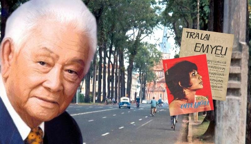 Vì sao ca sĩ Julie đề nghị nhạc sĩ Phạm Duy đưa con đường Duy Tân vào ca khúc “Trả lại em yêu”?