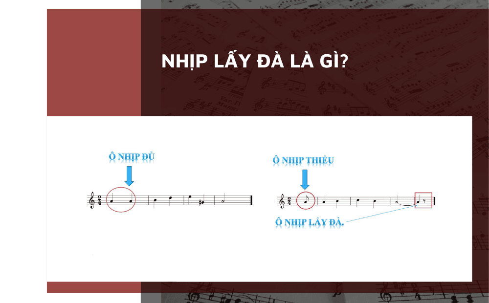 NHỊP LẤY ĐÀ LÀ GÌ? VÍ DỤ VỀ NHỊP LẤY ĐÀ