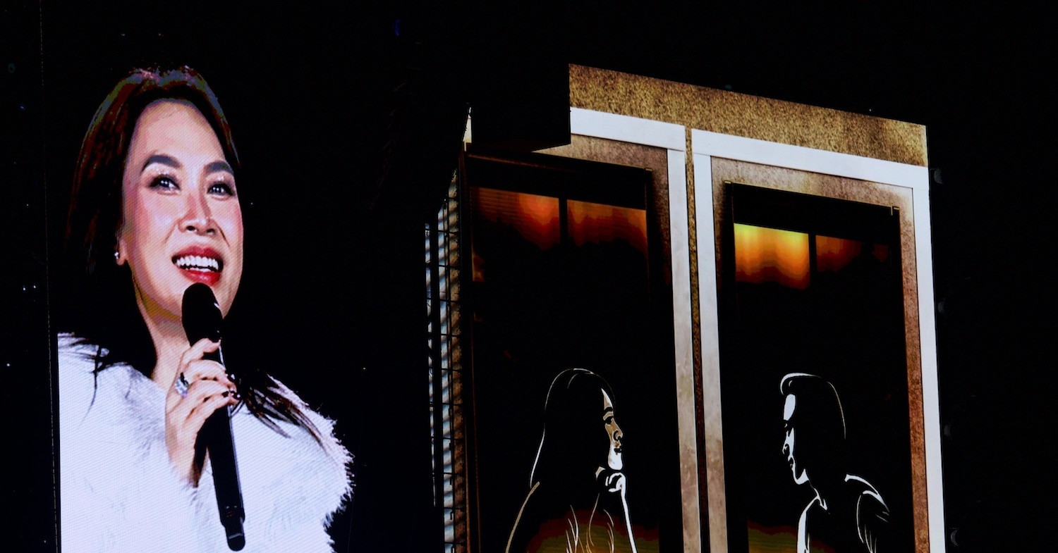 Mỹ Tâm nhắc đến Mai Tài Phến trong concert và nói love you