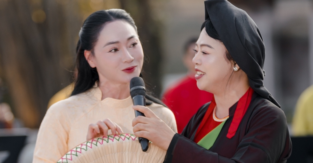 NSND Thuý Hường và NSƯT Quách Thu Phương với màn hát quan họ đặc biệt trên VTV