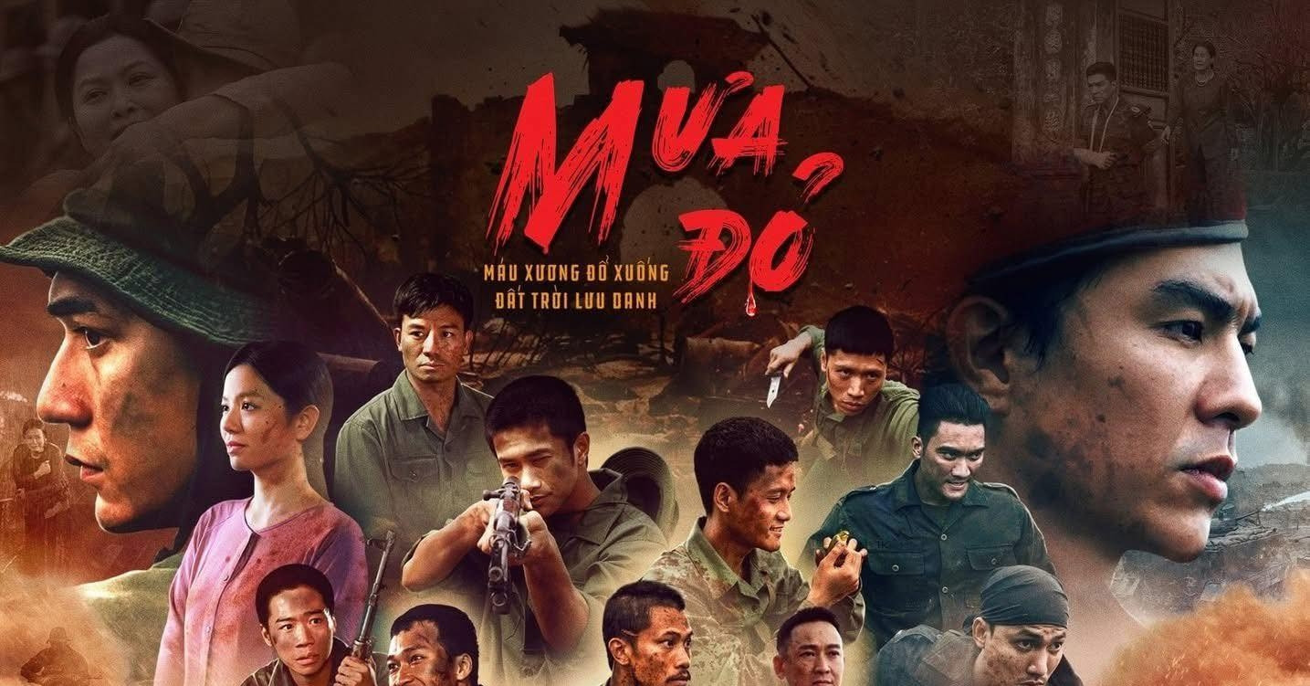 Tối nay, khán giả cả nước được xem ‘Mưa đỏ’ trên sóng truyền hình