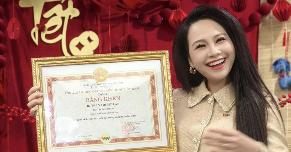 MC Mỹ Lan VTV khoe tin vui vào đúng ngày vía Thần Tài